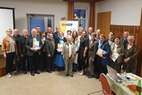 Gruppenbild der Teilnehmer/innen bei der Waldviertel Hauptregionskonferenz.
