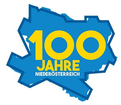 Logo 100 Jahre Niederösterreich