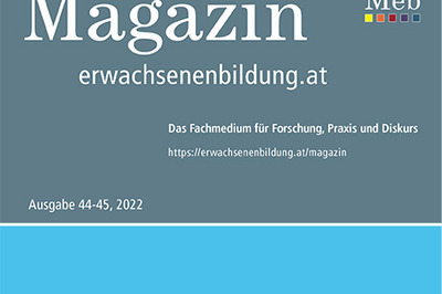 Ausschnitt des Covers Magazin erwachsenenbildung.at