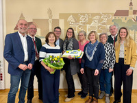GratulantInnen zu Sabine Neunteufls Geburtstag