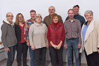 Gruppenbild mit Teilnehmerinnen und Teilnehmer des Basisbildungskurses in Krems.