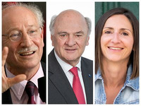 Portraitfotos der genannten Personen